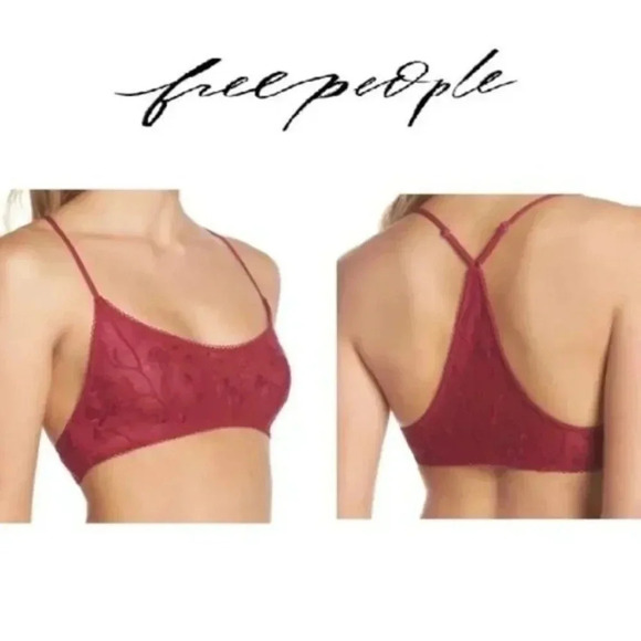 Free People So Into You Embroidered Bralette - Picture 1 of 3